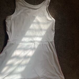 White Sleeveless Dress